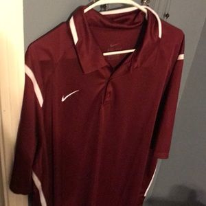 Nike dri fit polo